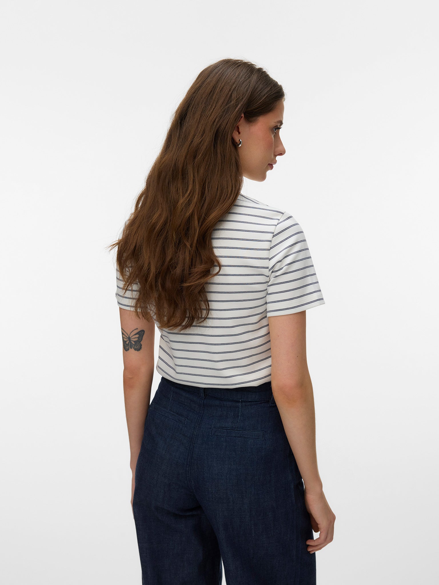 Γυναικείο t-shirt μπλε ρίγα | 10342731