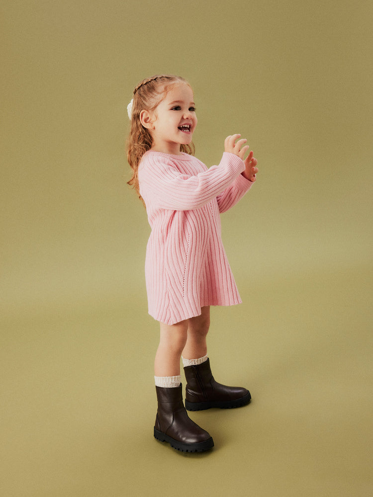 Παιδικό φόρεμα πλεκτό NMFRIKINE LS KNIT DRESS 13244690 | 13244690