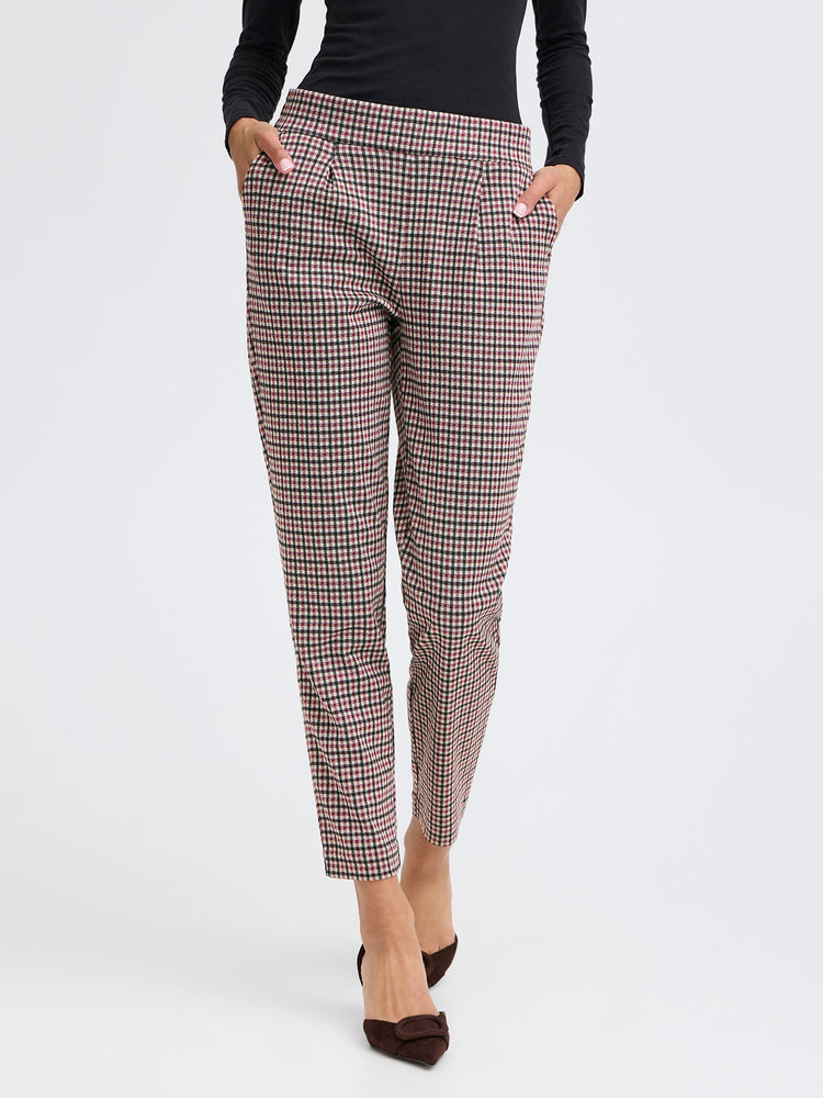 Γυναικείο παντελόνι καρό BYROWAN PANTS 20815726 | 20815726