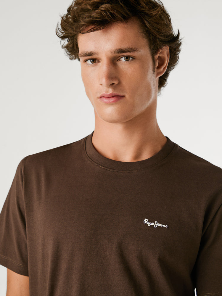 Ανδρικό t-shirt dark brown PM509741898 | PM509741898