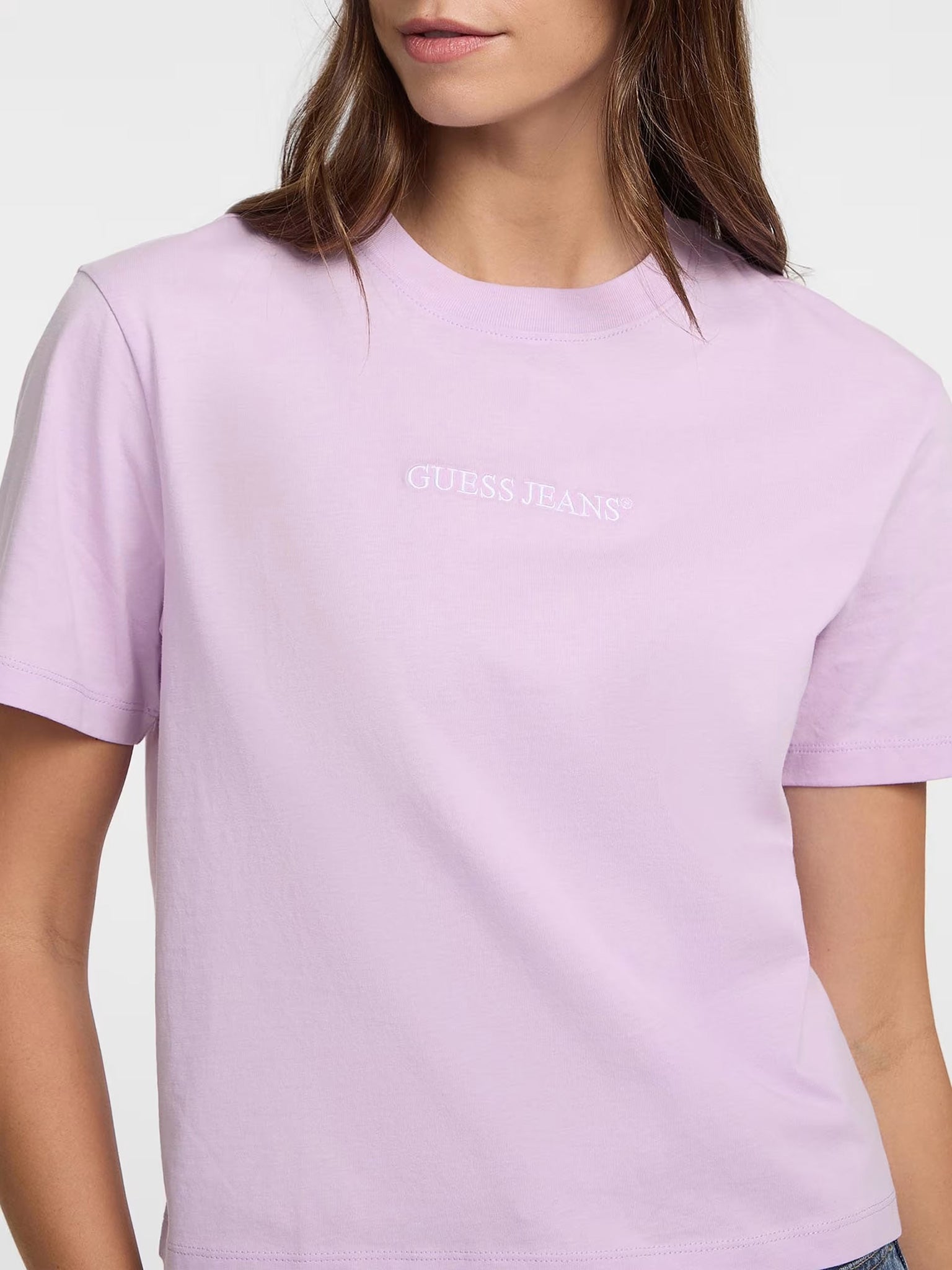 Γυναικείο t-shirt boxy embro logo tee W5RI42K8HM0G487 | W5RI42K8HM0G487