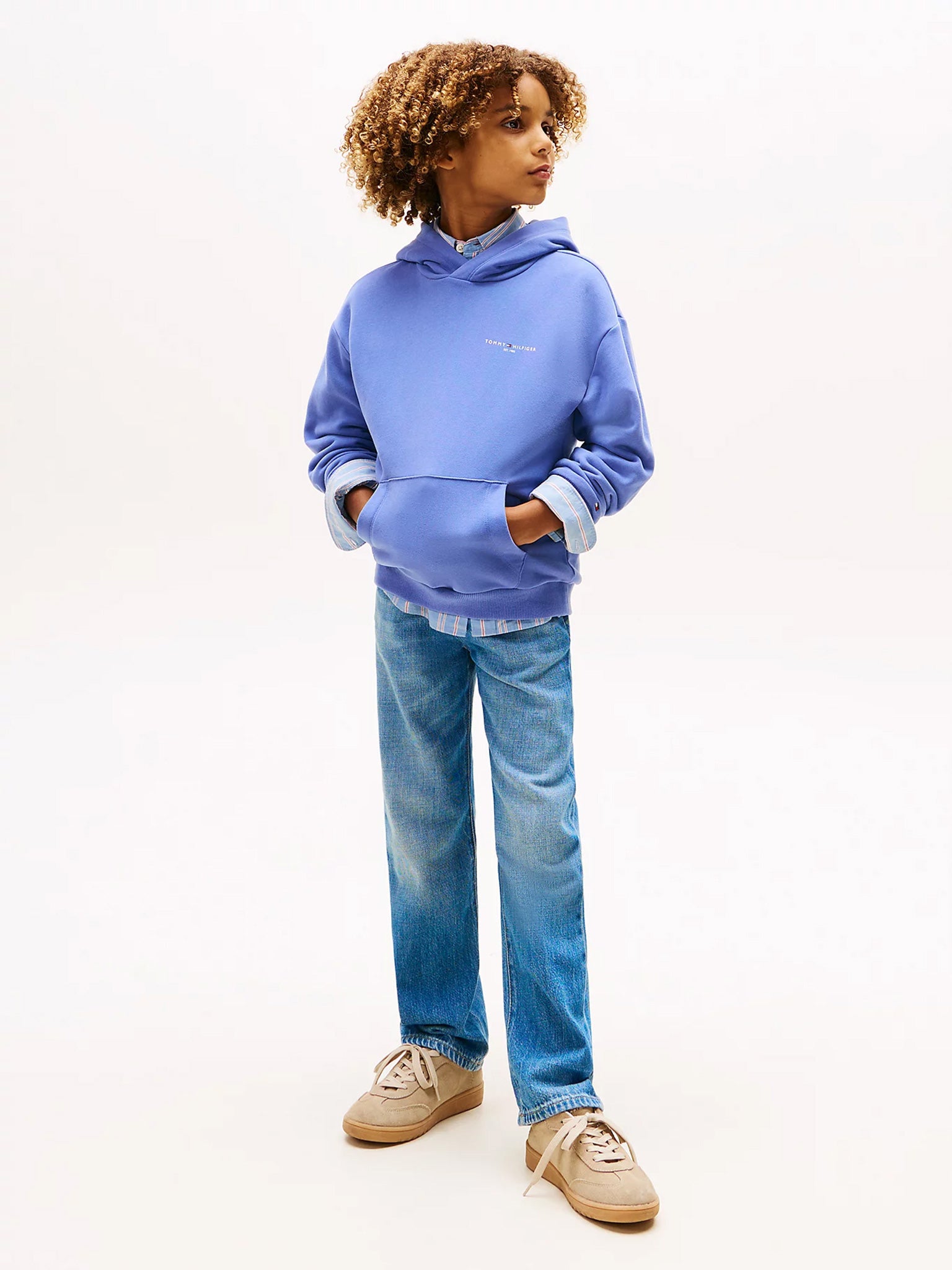 Παιδική μπλούζα φούτερ MINI CORP HOODIE KS0KS00660C6D | KS0KS00660C6D