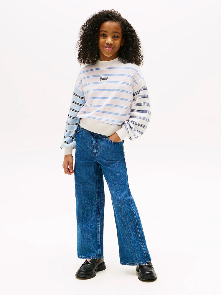 Παιδικό παντελόνι τζιν MABEL MEDIUM DENIM KG0KG086441A6 | KG0KG086441A6
