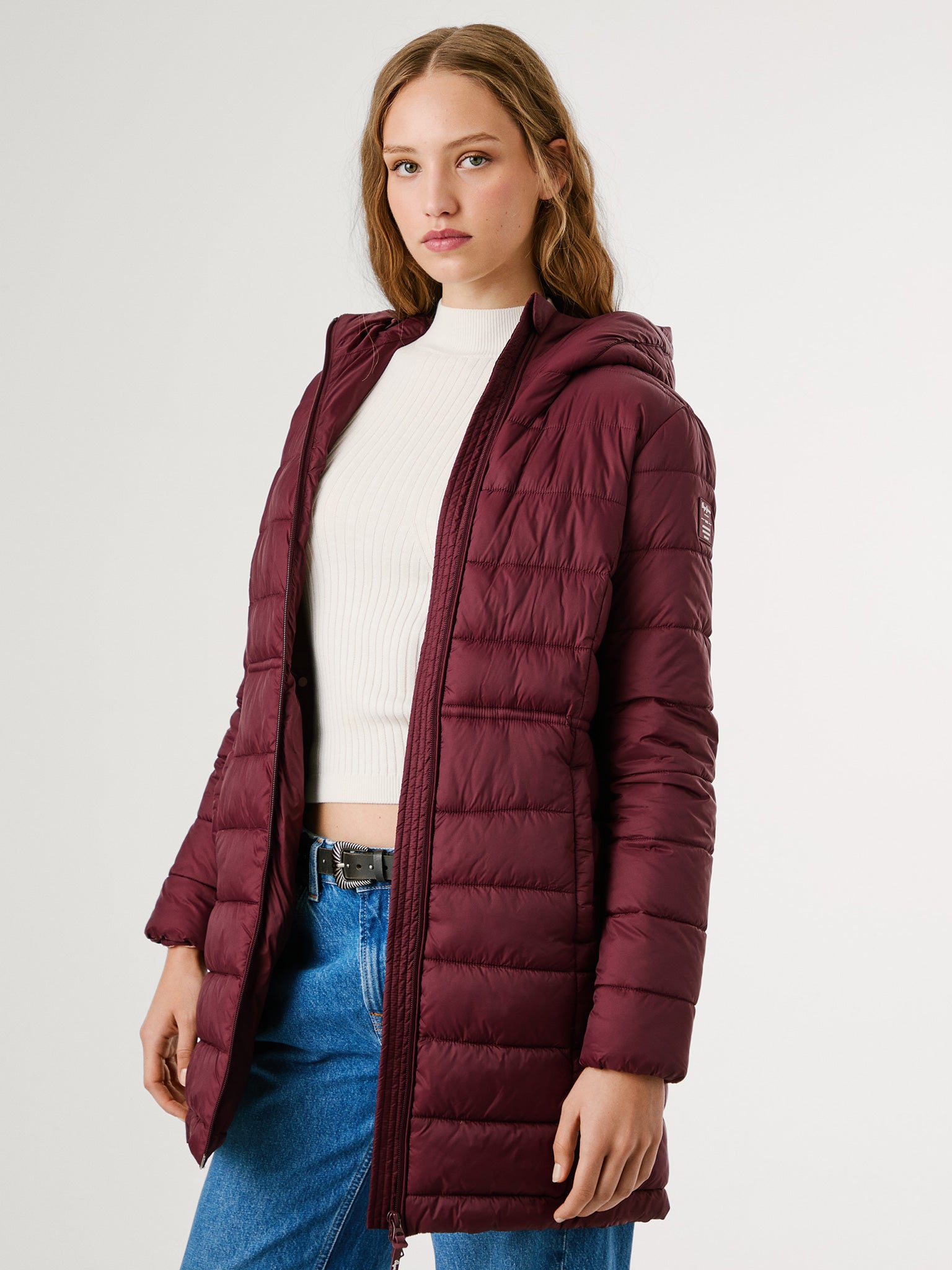 Γυναικείο μπουφάν με ψιλή επένδυση PL4024372297 | PL4024372297