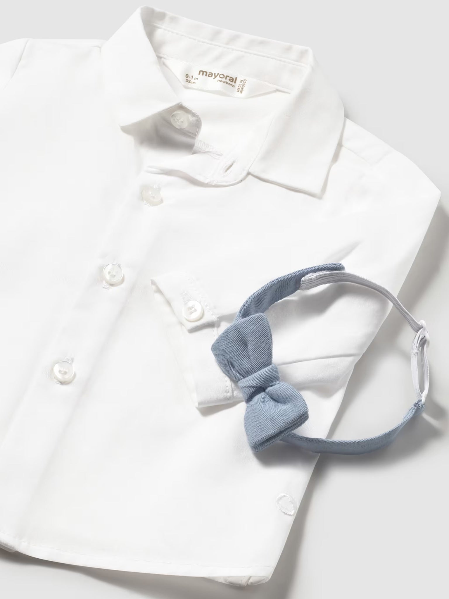 Βρεφικό πουκάμισο με παπιγιόν | 26-01101-010