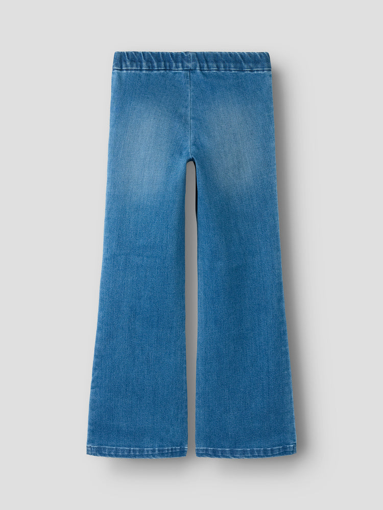 Εφηβικό παντελόνι NKFPOLLY BOOTCUT DNM PANT 1123-QN | 13263079