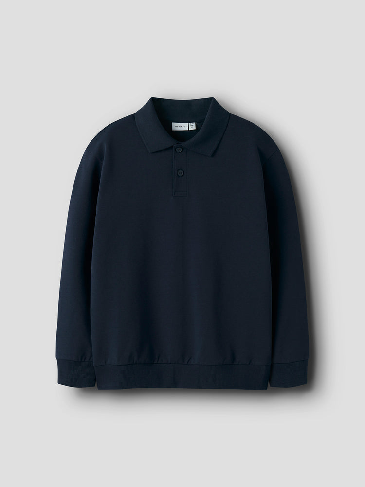 Εφηβικό polo NKMLEOPOLD LS NREG SWEAT UNB 13246561 | 13246561