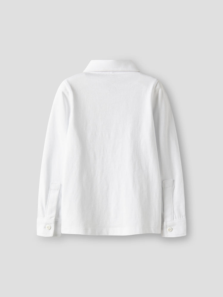 Παιδικό πουκάμισο βαμβακερό NMMRONALO LS JERSEY SHIRT 13249348 | 13249348