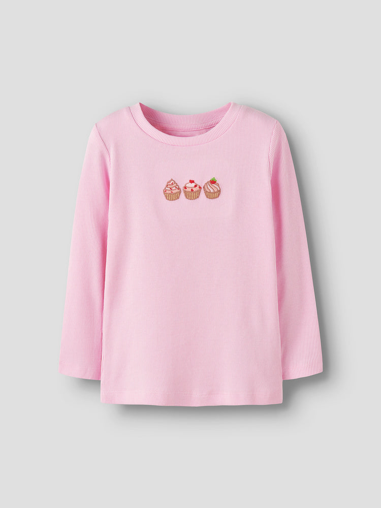 Παιδική μπλούζα ριπ NMFNATASJA SLIM LS TOP 13247315 | 13247315