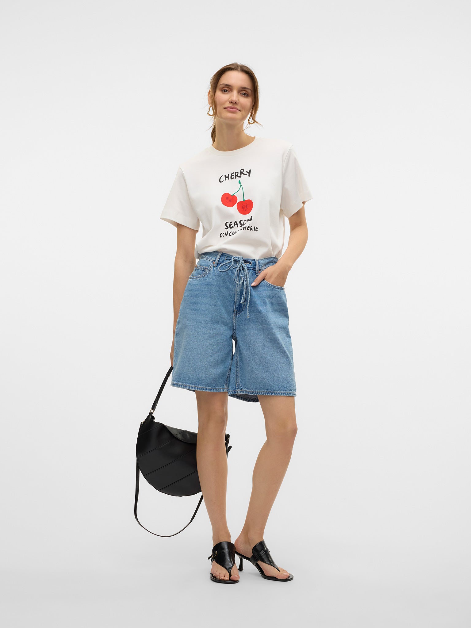 Γυναικείο t-shirt Cherry VMSONYA METTE SS TOP BOX JRS 10325317 | 10325317