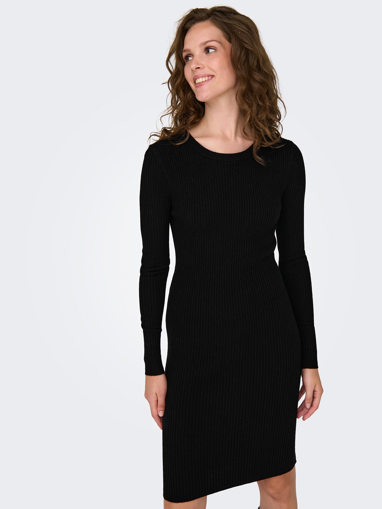 Γυναικείο φόρεμα πλεκτό ONLLOUISA LS O-NECK DRESS CC KNT 15326037 | 15326037