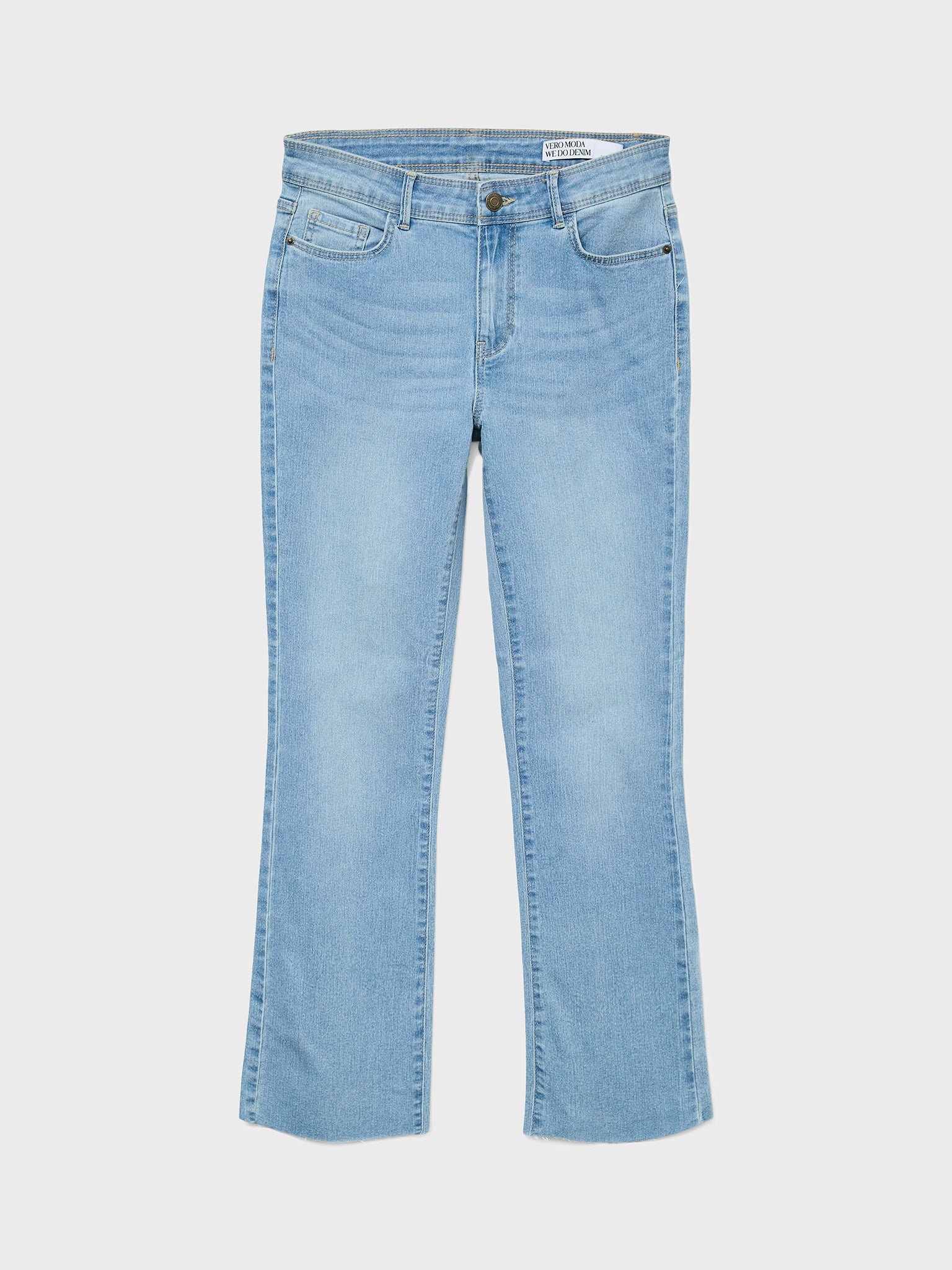 Γυναικείο παντελόνι τζιν VMSHEILA MR KICK FLARED JEANS 10329584 | 10329584