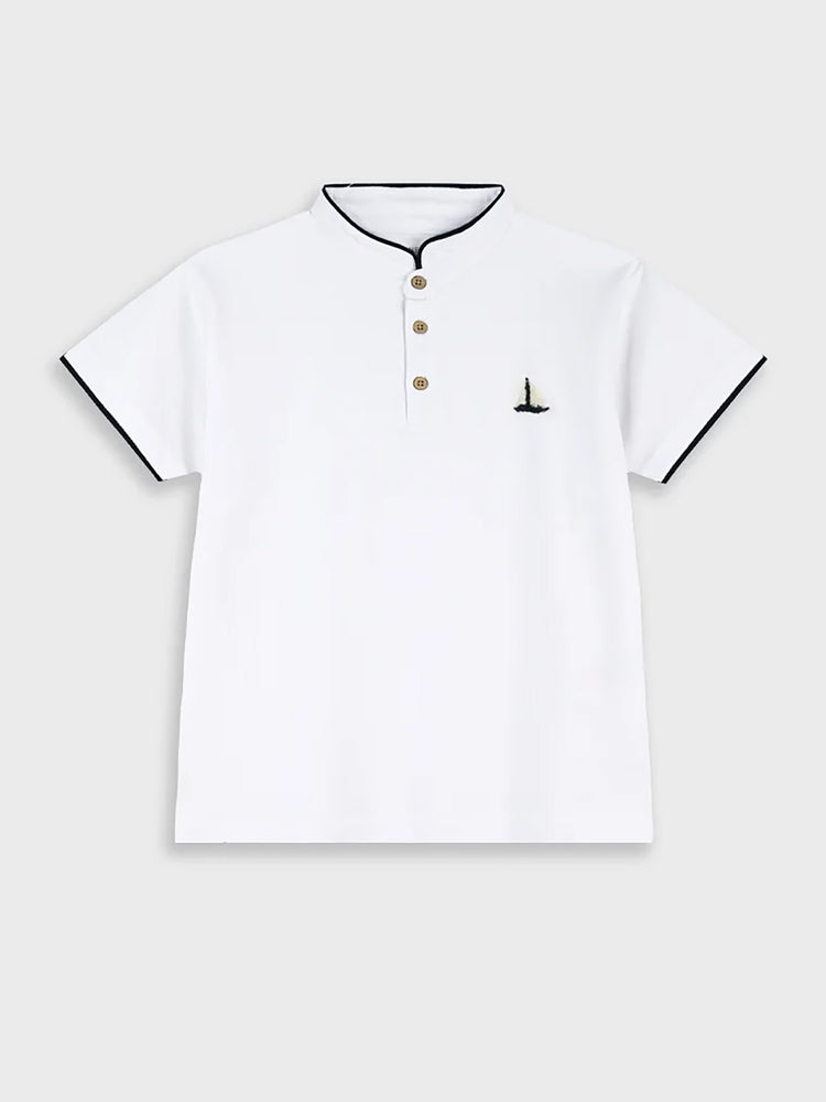 Παιδική μπλούζα polo 12-226134-5 | 12-226134-5