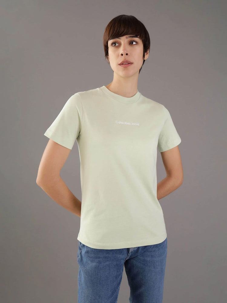 Γυναικείο t-shirt INSTITUTIONAL STRAIGHT TEE J20J221065LCL | J20J221065LCL