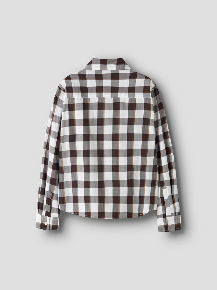 Εφηβικό πουκάμισο καρό NKMRALUM LS NREG CHECK SHIRT | 13261753