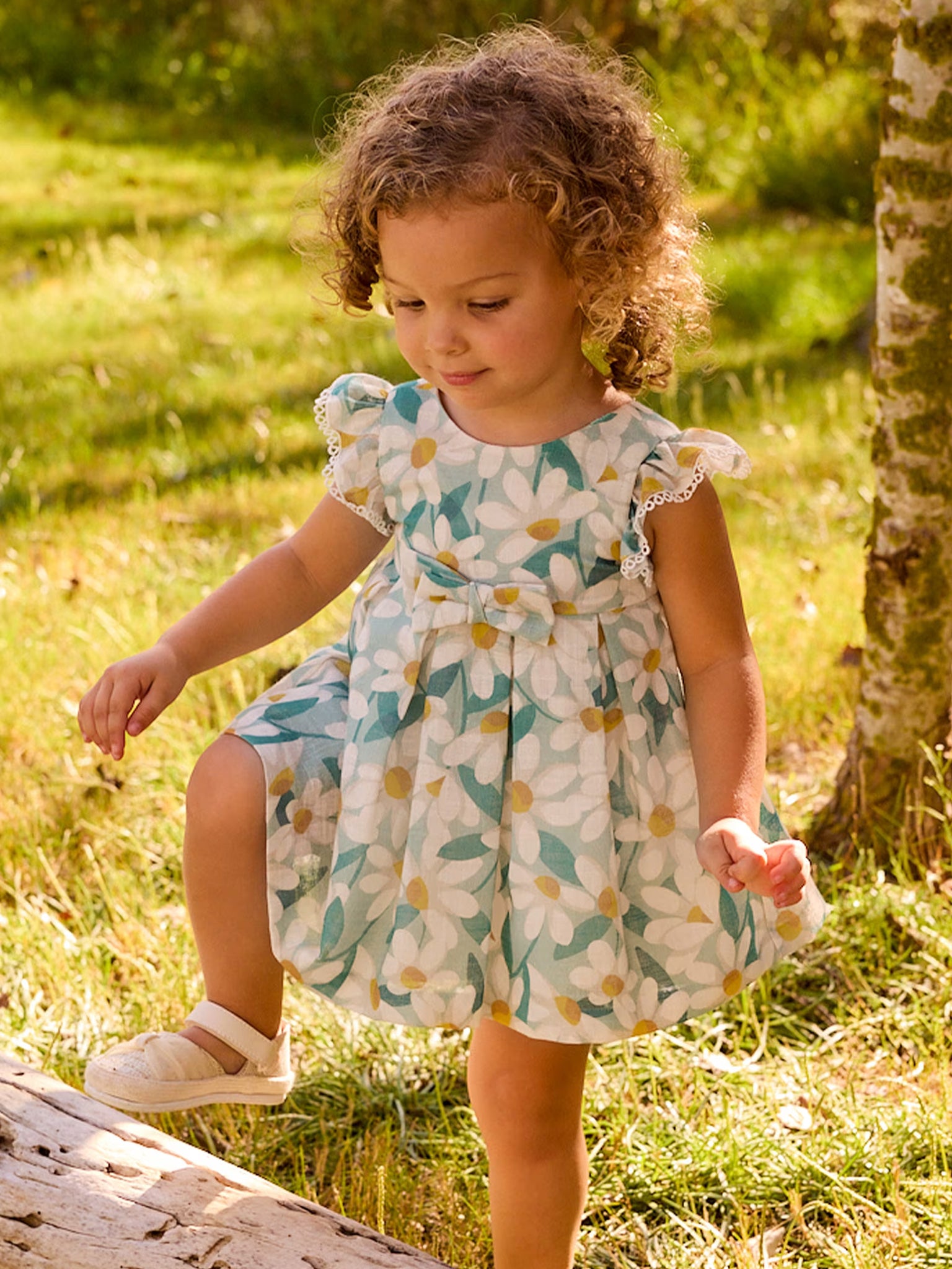Βρεφικό φόρεμα με φλοράλ | 26-01910-073