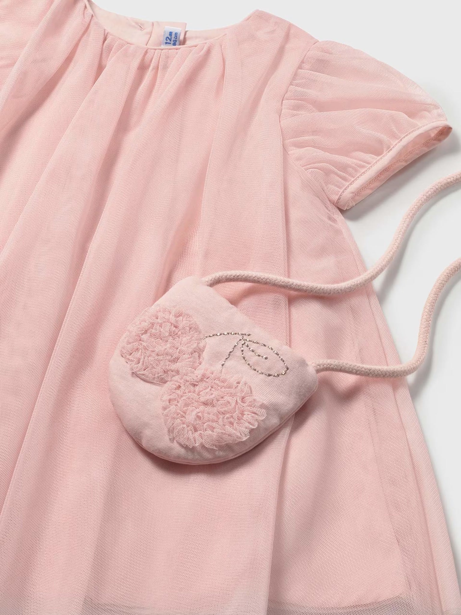 Βρεφικό φόρεμα τούλι με τσάντα | 26-01917-046