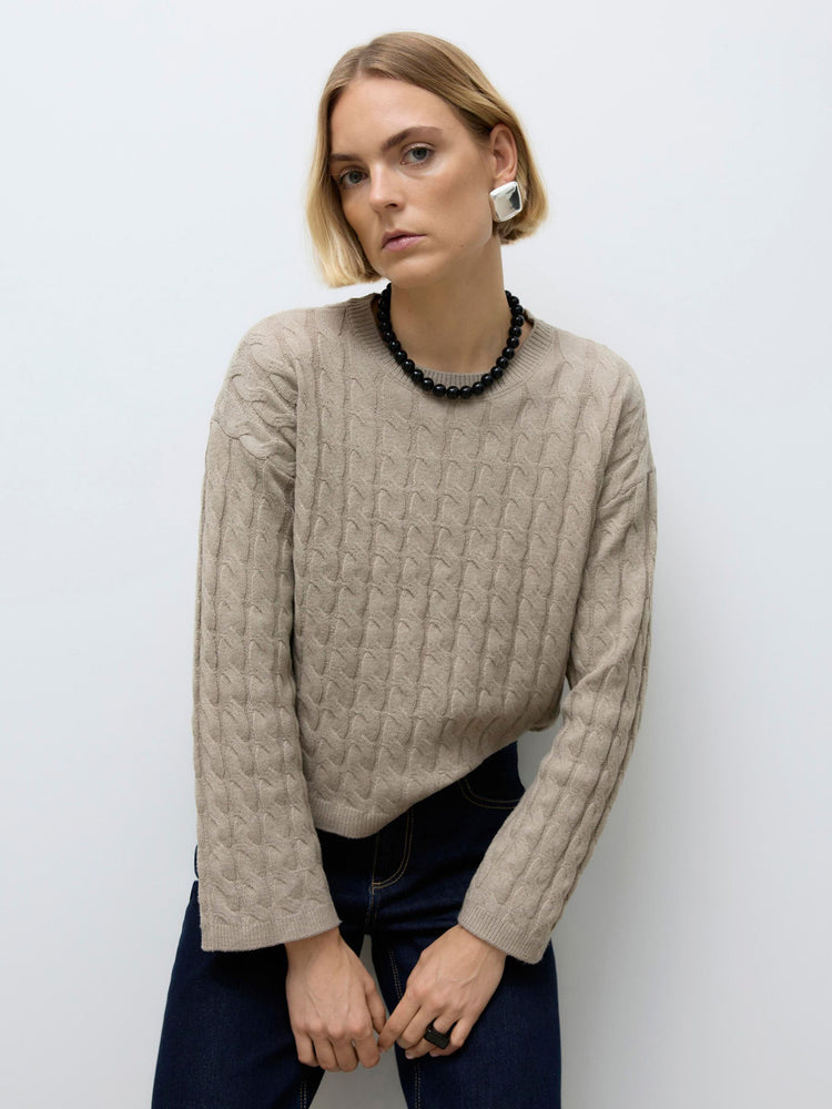 Γυναικεία μπλούζα πλεκτή AWLORELLA LS O-NECK KNIT NOOS 10319710 | 10319710