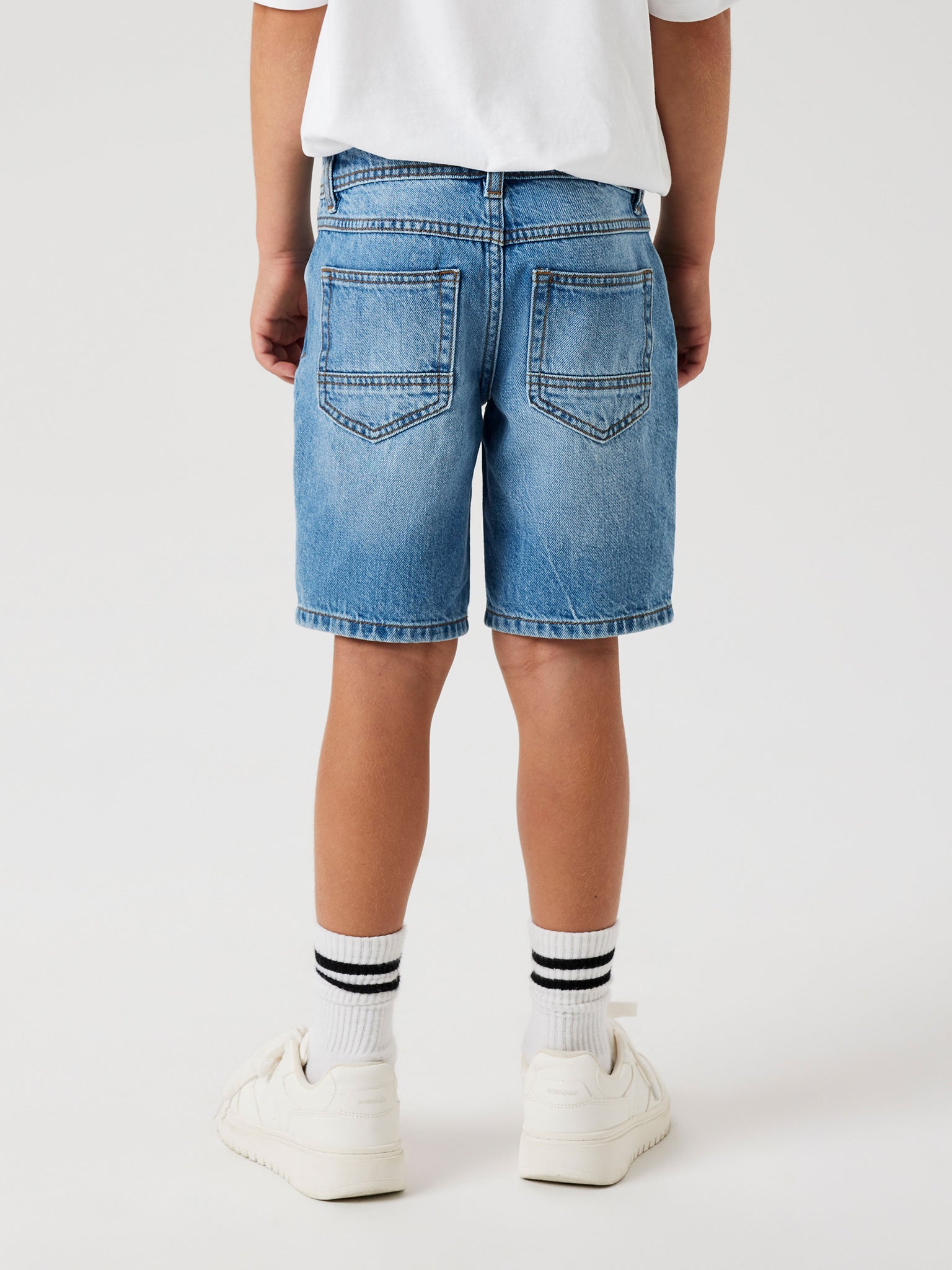 Εφηβική βερμούδα τζιν light blue NKMRYAN REG L DNM SHORTS 6750-DM NOOS 13240777 | 13240777