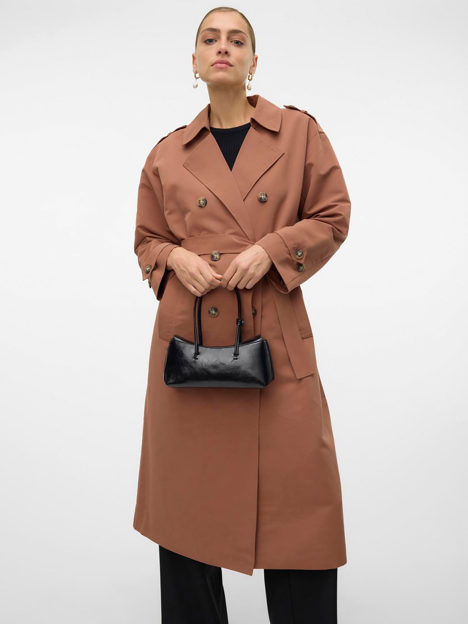 Γυναικεία καπαρντίνα VMCHLOE LONG TRENCHCOAT GA NOOS 10300263 | 10300263