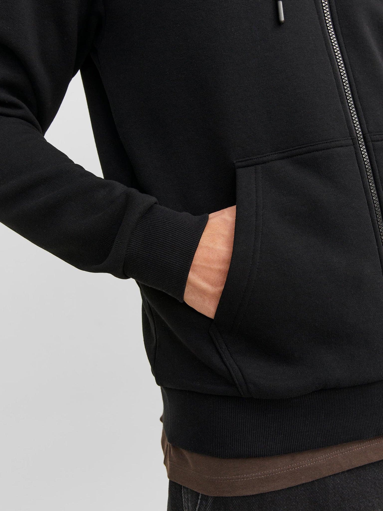 Ανδρική ζακέτα φούτερ JJEBRADLEY SWEAT ZIP HOOD NOOS 12249342 | 12249342