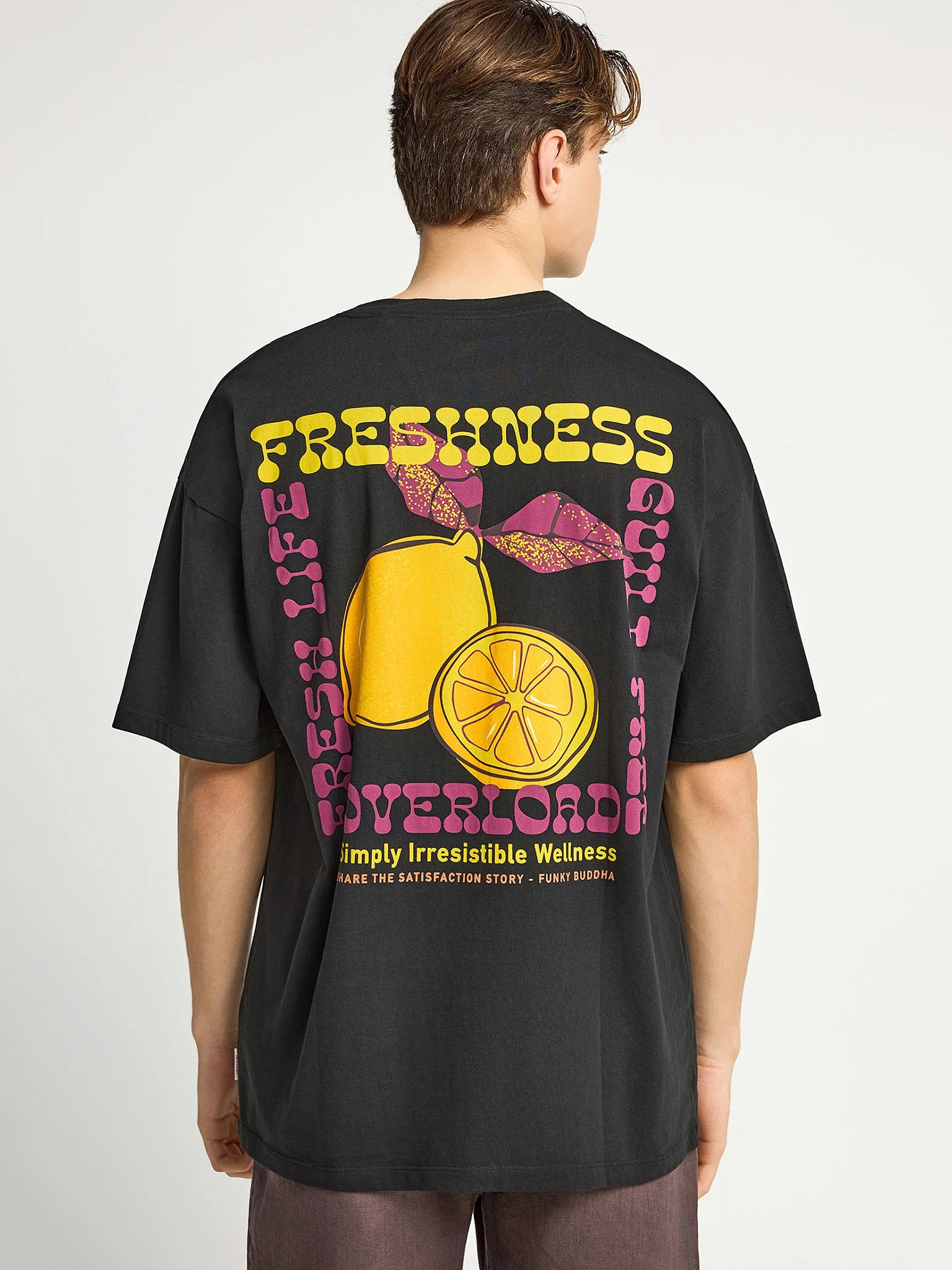 Ανδρικό t-shirt oversized FBM013-081-04 | FBM013-081-04