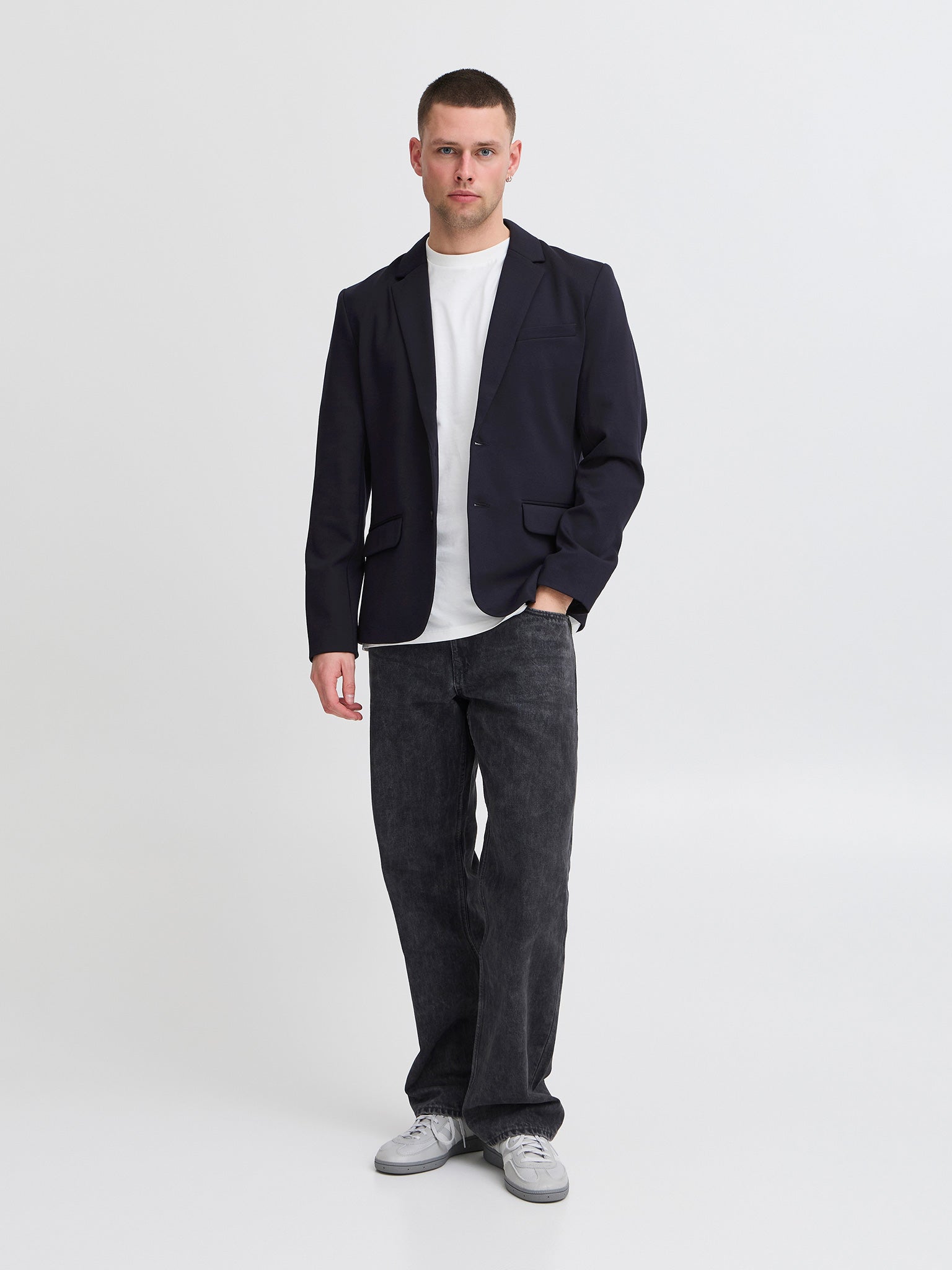 Ανδρικό σακάκι dark navy BHLANGFORD BLAZER 20716657 | 20716657