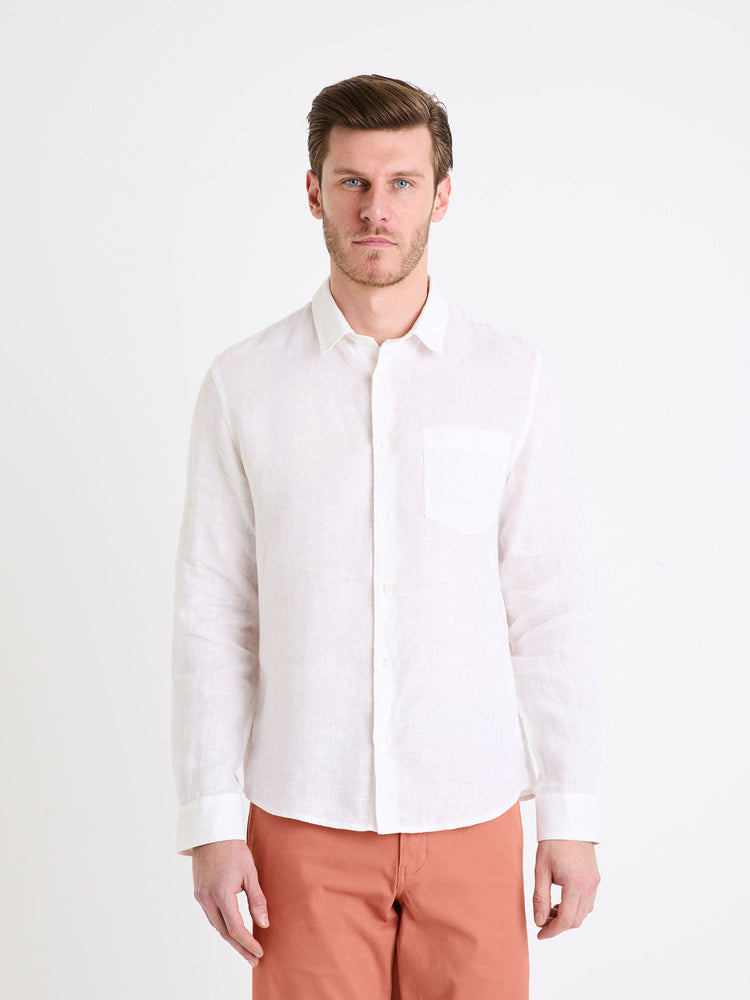 Ανδρικό πουκάμισο λινό DAFLIX | DAFLIX