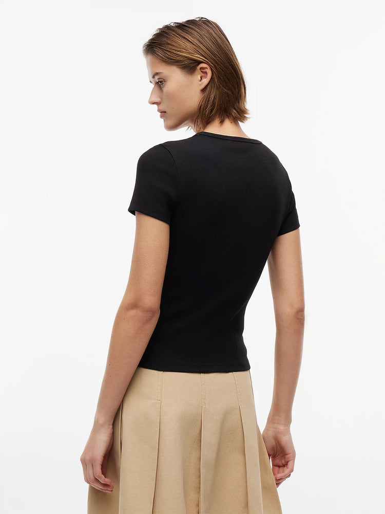 Γυναικείο t-shirt ριπ | DW0DW17881BDS