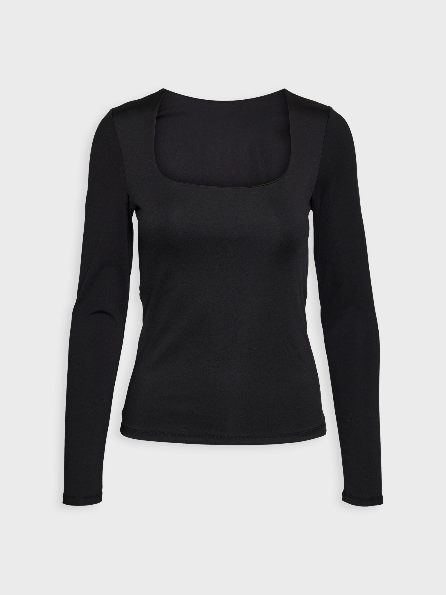 Maglia Donna Maniche Lunghe Scollo Quadrato - ONLY Onltalma L/S Square Neck Top Jrs