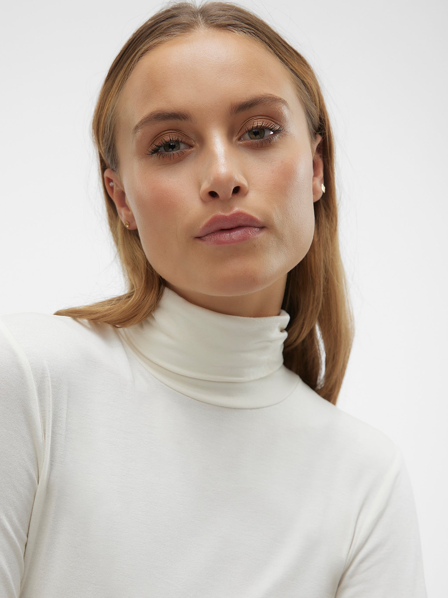 Γυναικεία μπλούζα VMALBERTE LS ROLLNECK TOP JRS NOOS 10293803 | 10293803