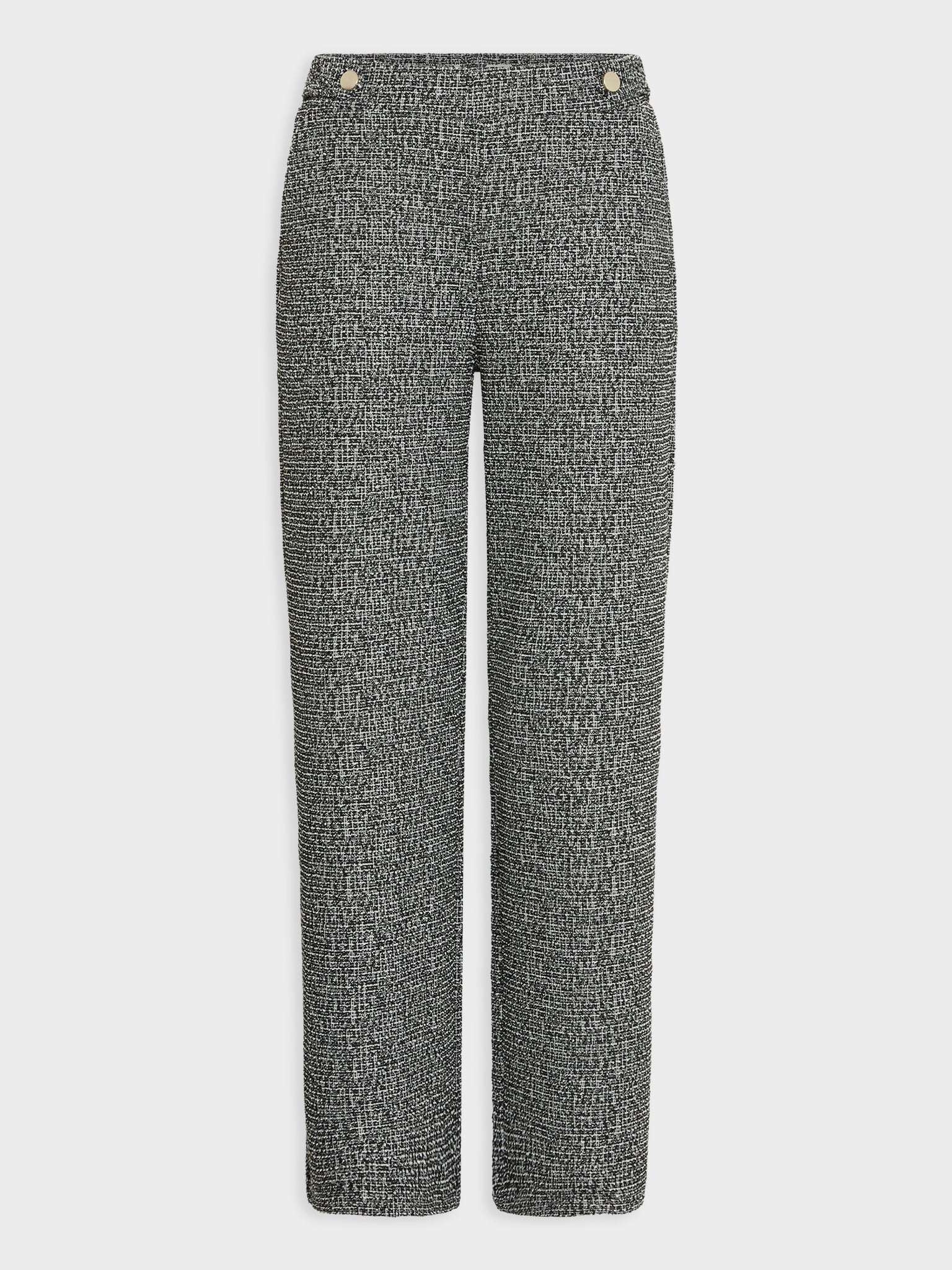 Γυναικεία παντελόνα τουΐντ  BYROWAN BUTTON PANTS 20818044 | 20818044