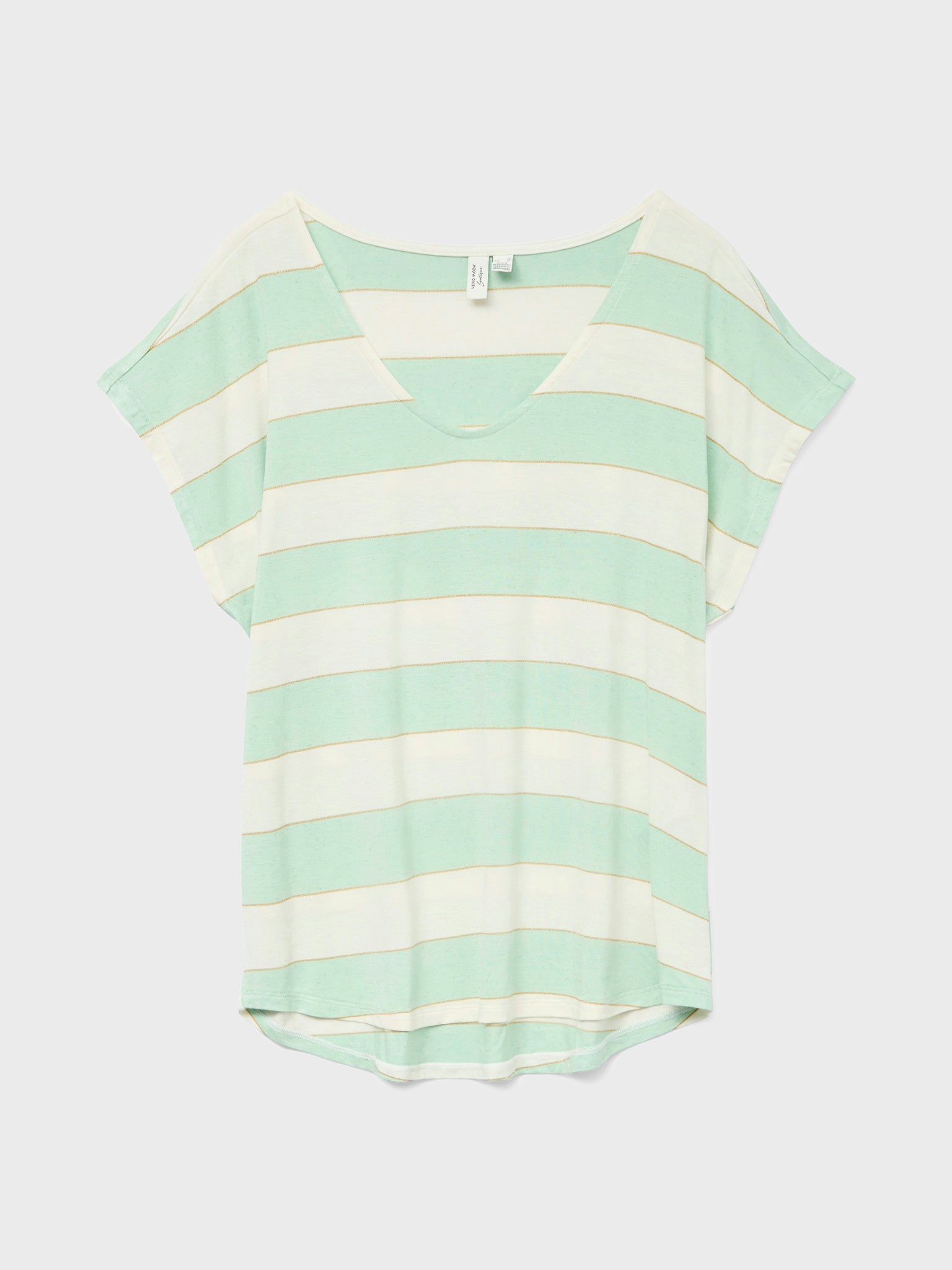 Γυναικεία μπλούζα VMDAISA S/S V-NECK T-SHIRT JRS BTQ 10329544 | 10329544