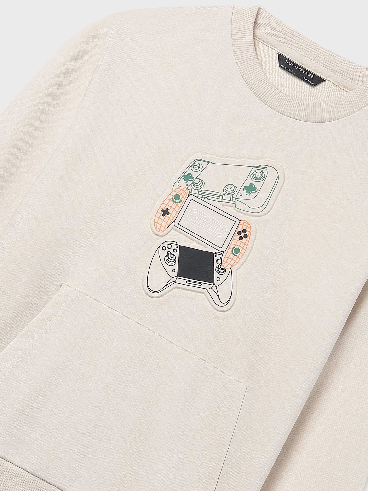 Εφηβική μπλούζα φούτερ | 26-06412-059