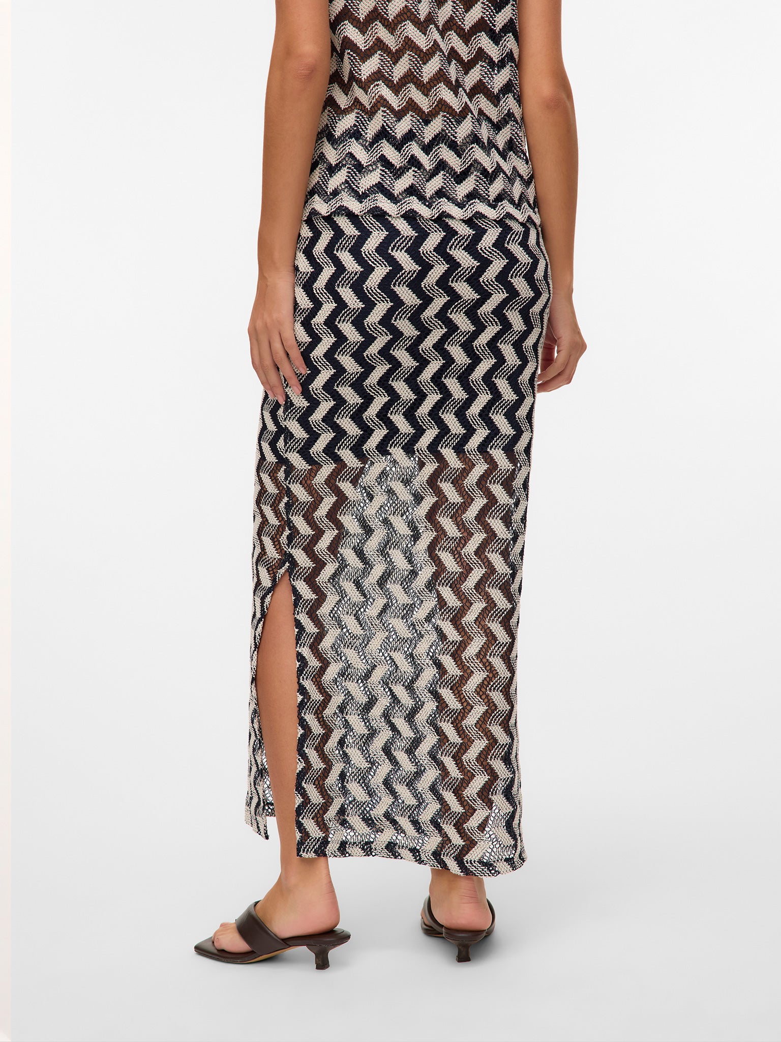 Γυναικεία φούστα πλεκτή VMTIKKA HW ANKLE SKIRT JRS 10327093 | 10327093