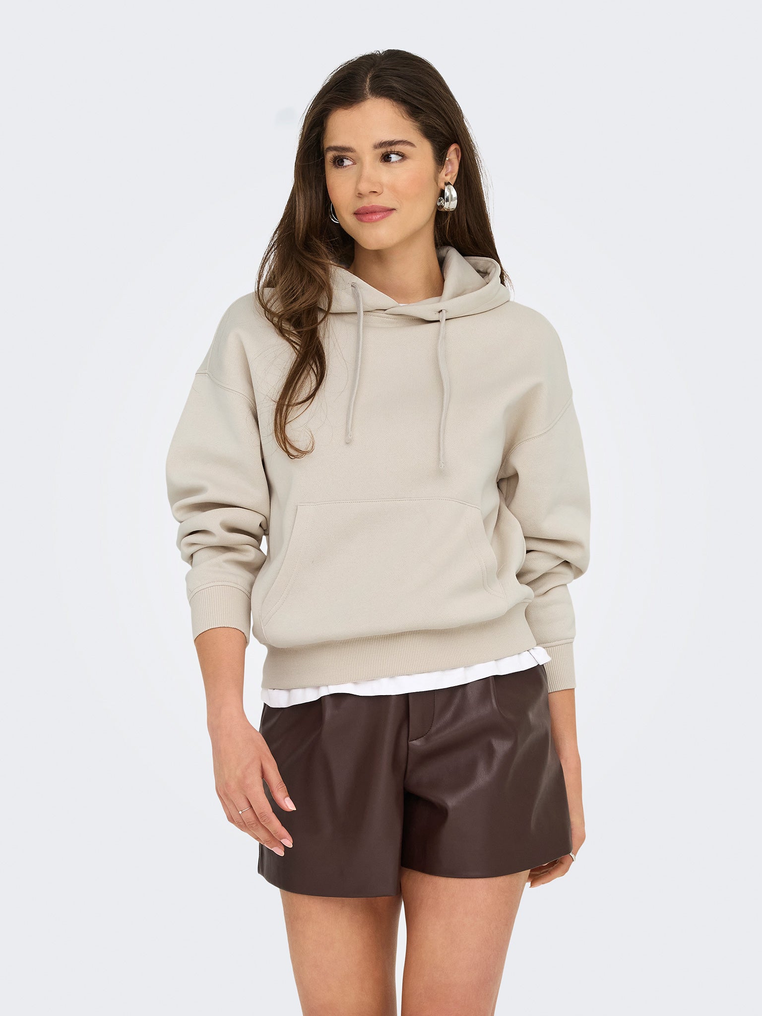 Γυναικεία μπλούζα φούτερ ONLBEST LIFE L/S HOOD SWT NOOS 15338730 | 15338730