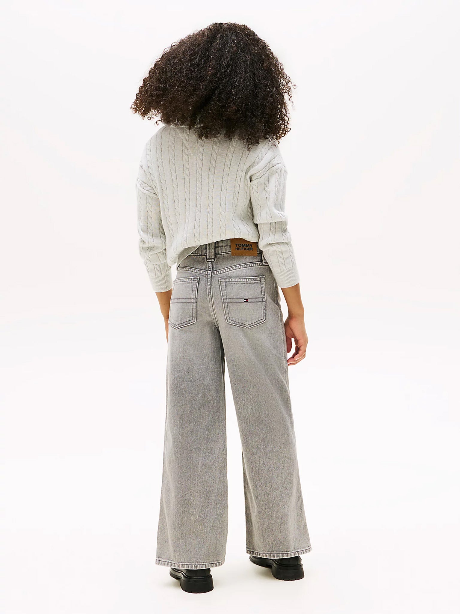 Παιδικό παντελόνι τζιν MABEL GREY DENIM KG0KG086471BZ | KG0KG086471BZ