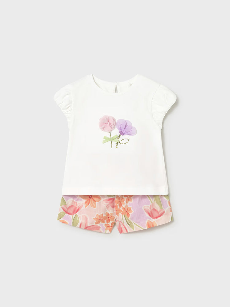 Βρεφικό σετ με σορτς | 26-01213-077