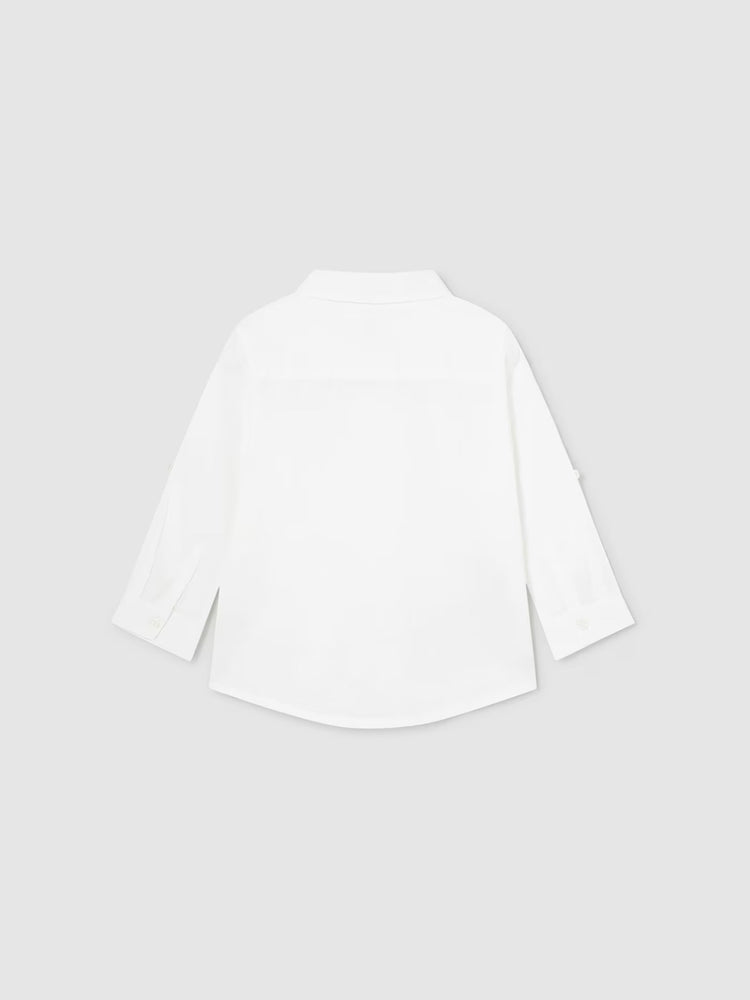 Βρεφικό πουκάμισο μακρυμάνικο λινό 24-00117-032 | 24-00117-032