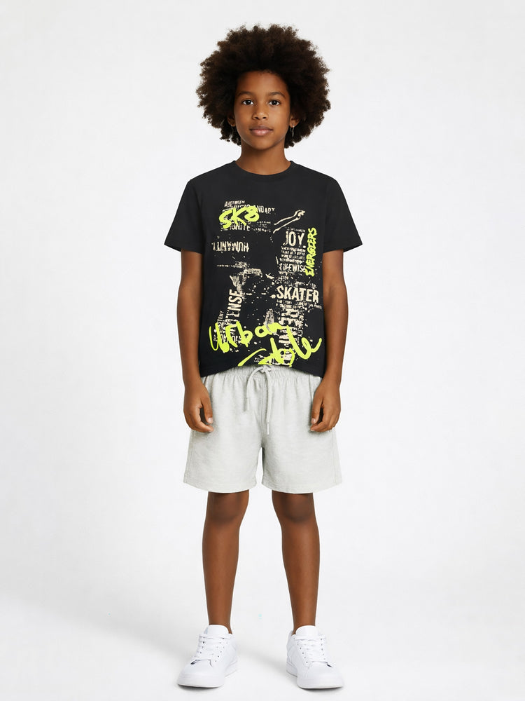 Εφηβικό σύνολο με βερμούδα | 13-226016-0