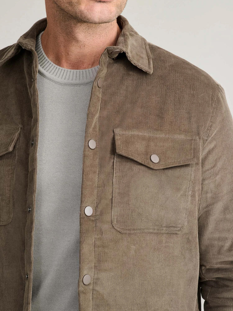 Ανδρικό jacket overshirt khaki 24SC.100/OS.1 | 24SC.100/OS.1