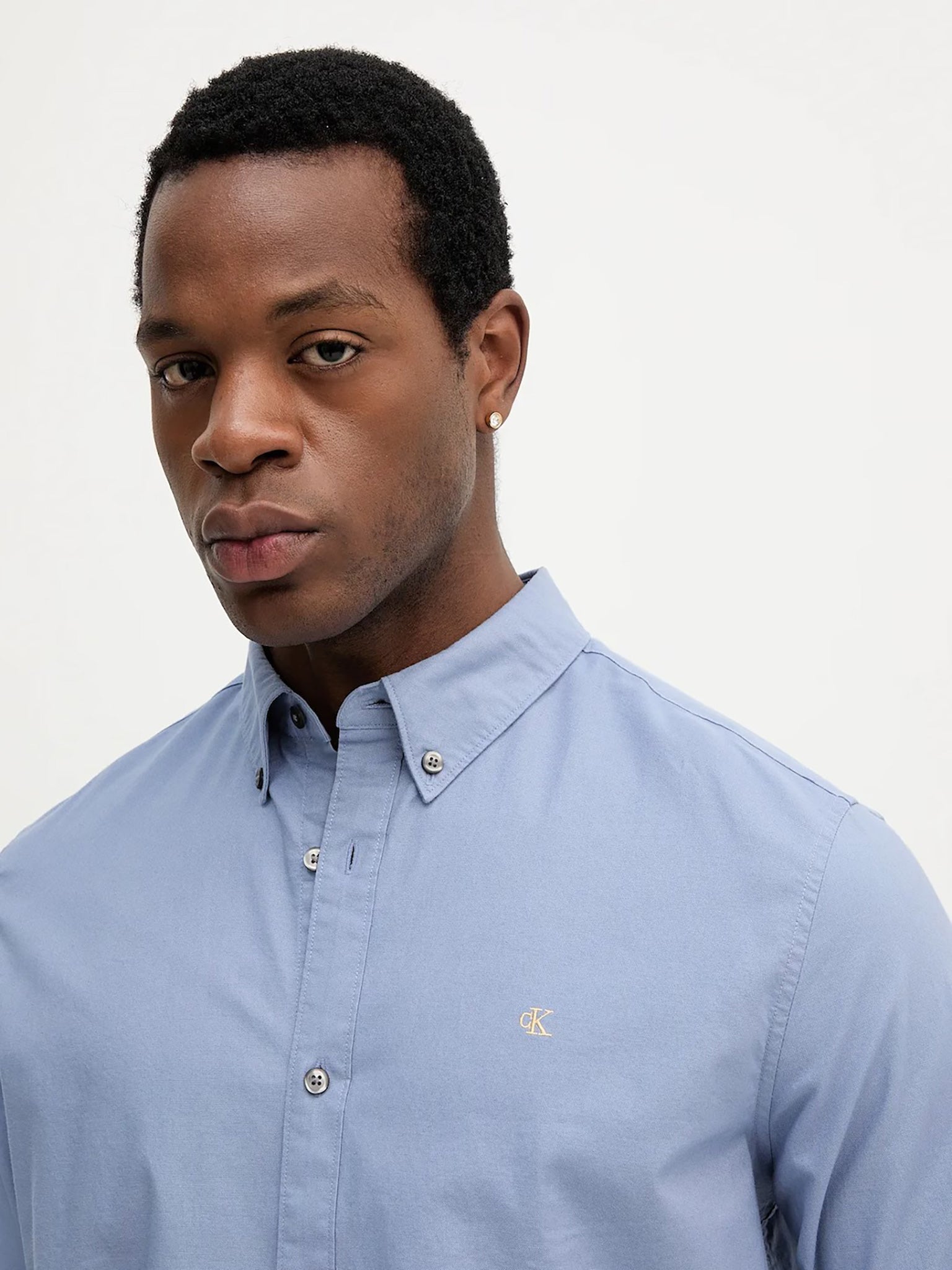 Ανδρικό πουκάμισο oxford LS SOLID OXFORD CLASSIC SHIRT LV140EM125C1Q | LV140EM125C1Q
