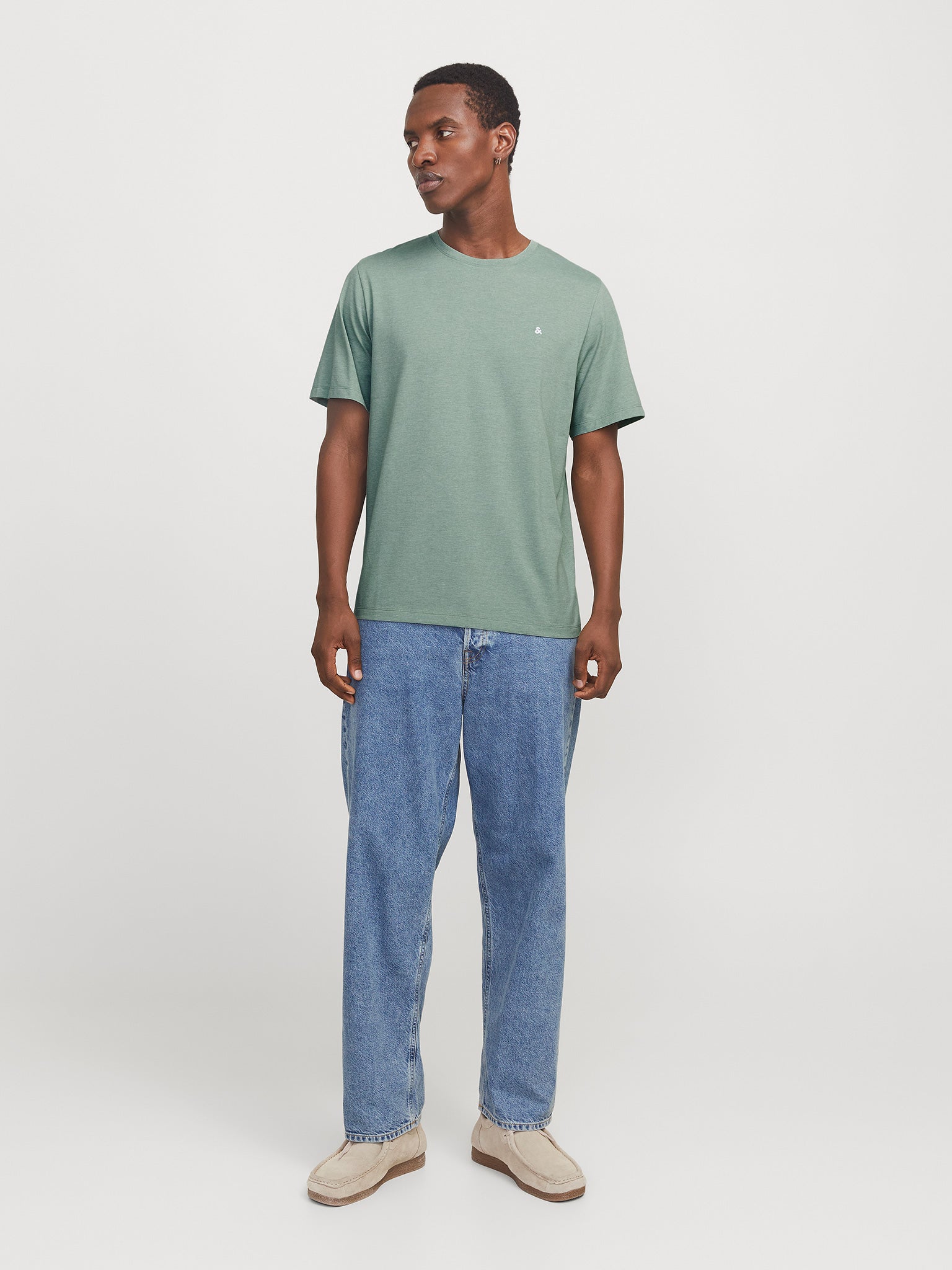 Ανδρικό t-shirt JJEPAULOS TEE SS CREW NECK NOOS 12245087 | 12245087