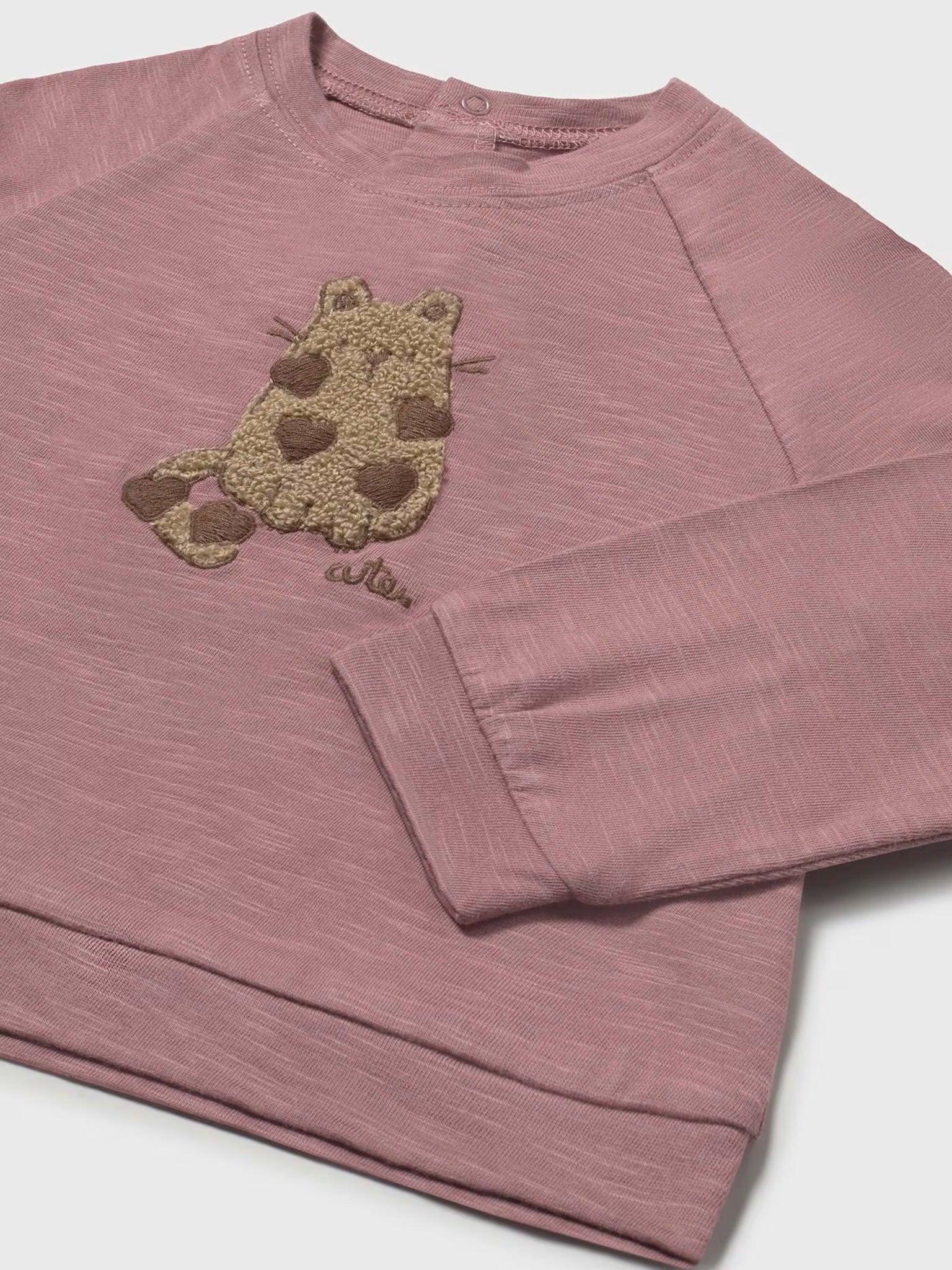 Βρεφική μπλούζα oversized | 15-02080-037