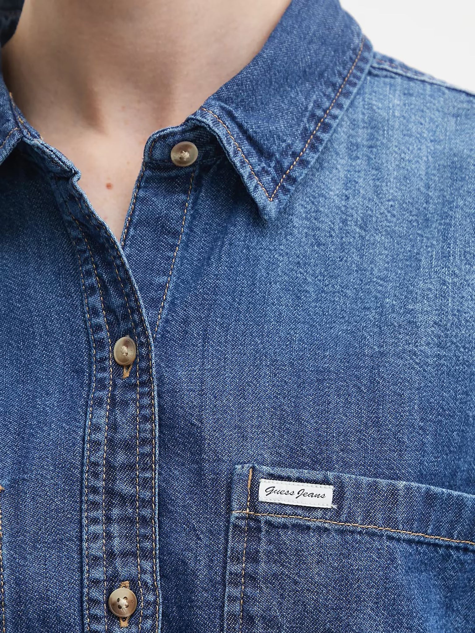 Γυναικείο πουκάμισο τζιν W5YH0DD5M8AGJWM | W5YH0DD5M8AGJWM