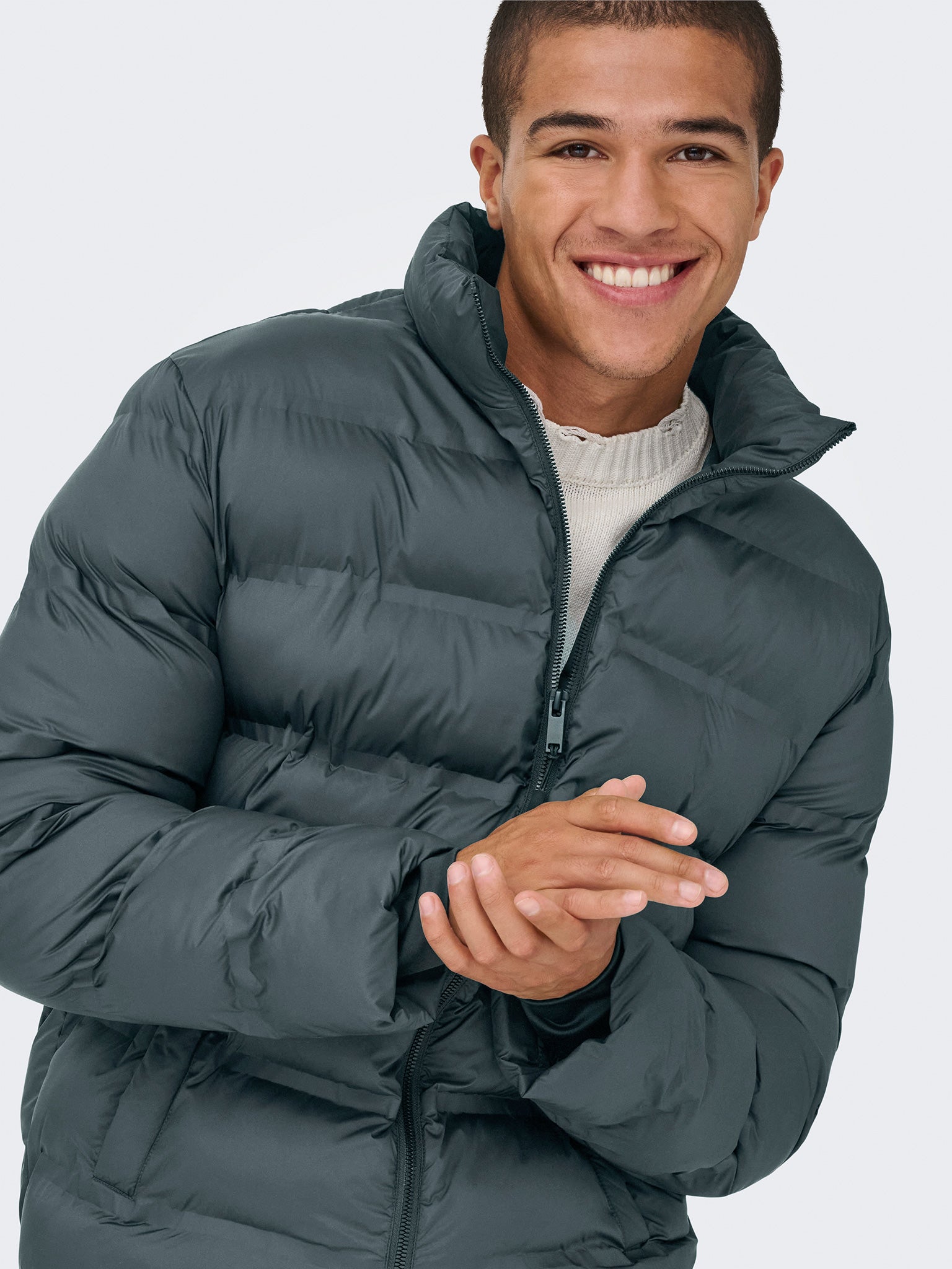 Ανδρικό μπουφάν puffer ONSUNION SEAMLESS LIFE PUFFER JACKET 22034834 | 22034834