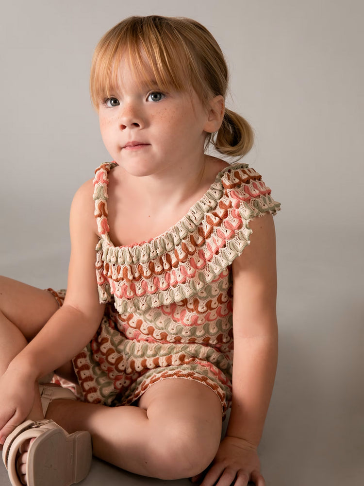 Παιδικό σετ πλεκτό με σορτς | 26-03225-059