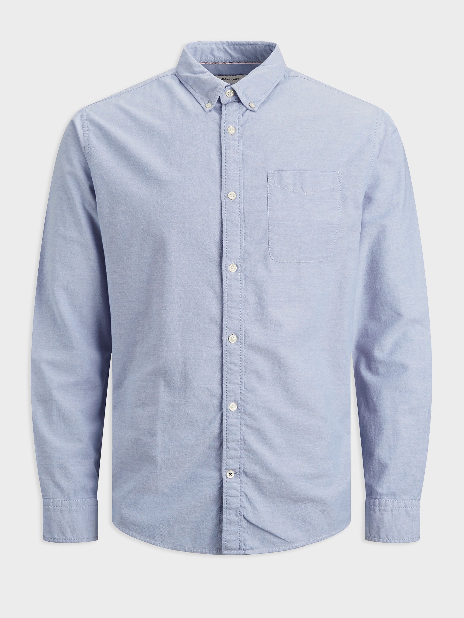 Ανδρικό πουκάμισο JJEOXFORD SHIRT L/S S21 NOOS 12182486 | 12182486