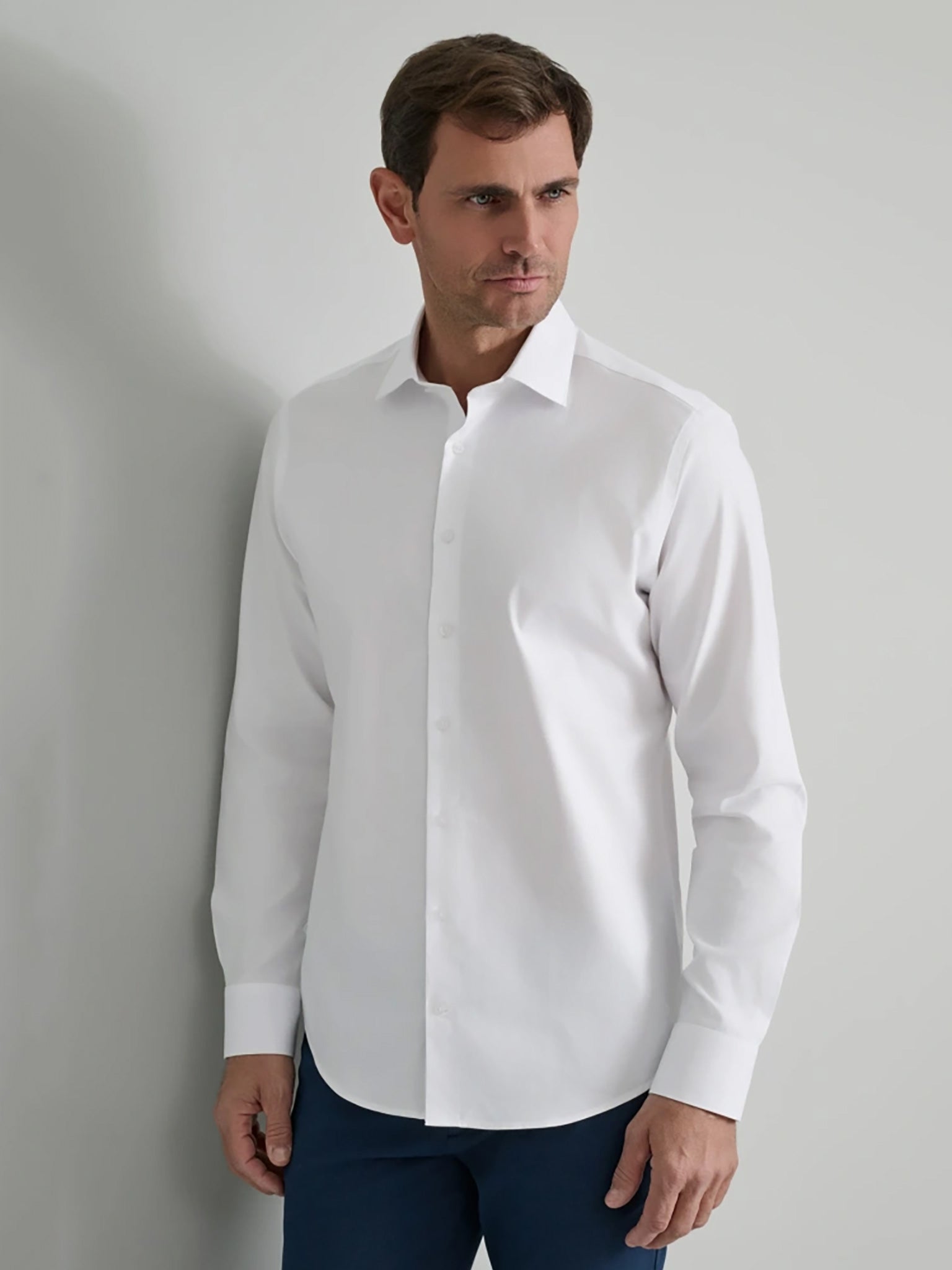 Ανδρικό πουκάμισο white 24NG.B370/7K | 24NG.B370/7K