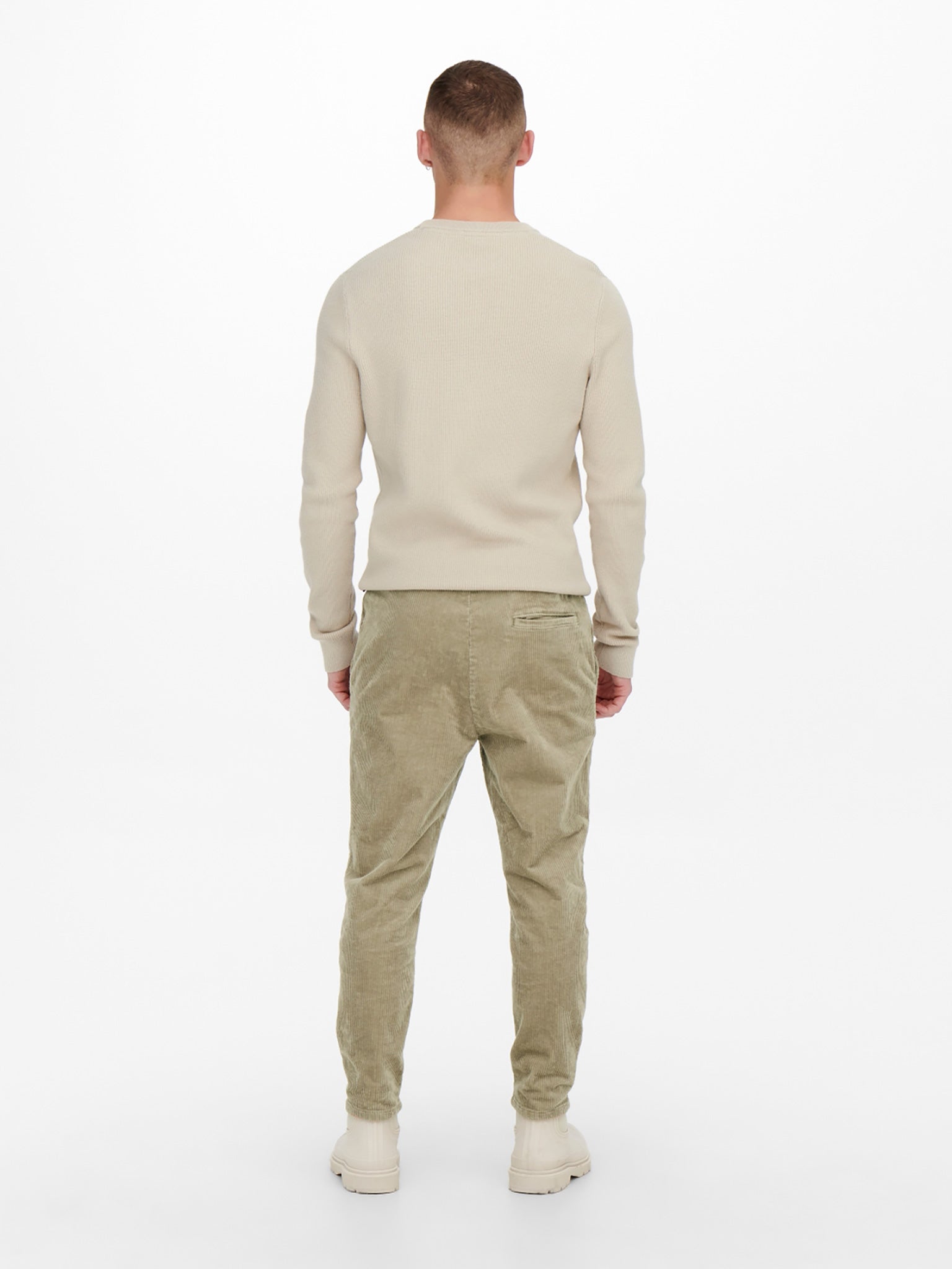 Ανδρικό παντελόνι κοτλέ ONSLINUS CROPPED CORD 9912 PANT NOOS 22019912 | 22019912